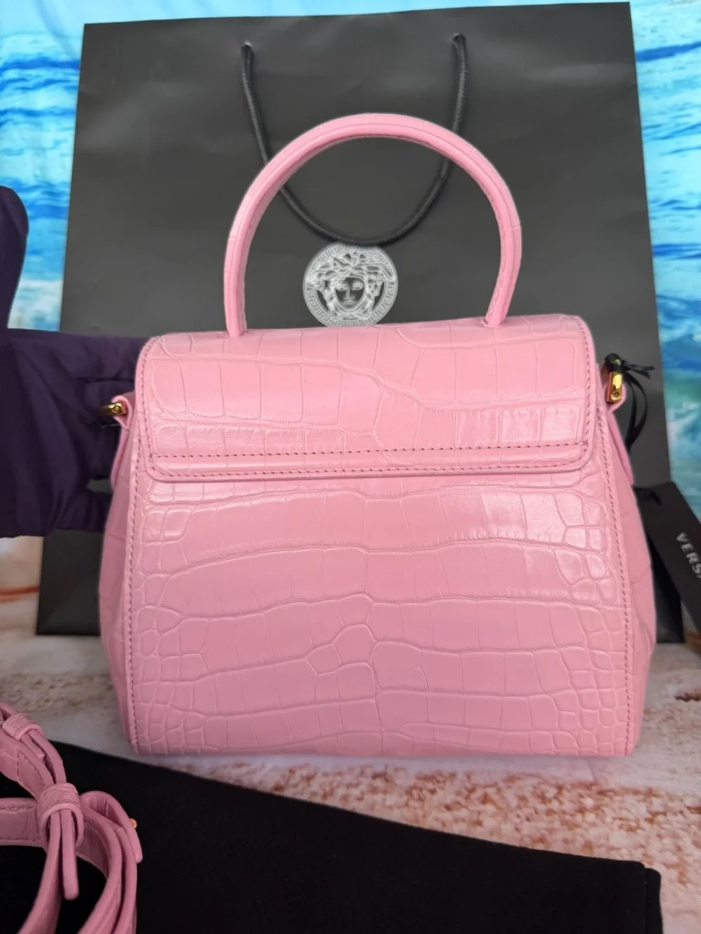 Croc La Medusa* REAL Alligator! Used in the 2024 runway show! *Collector piece*
